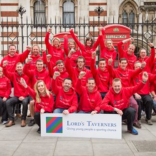 The 2016 Lord's Taverners Virgin London Marathon team.jpg